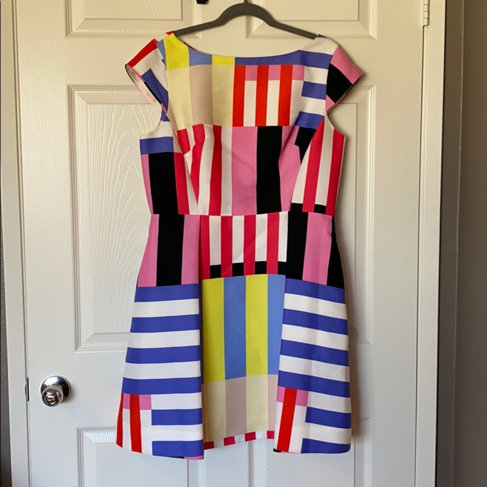 Kate Spade Color Block Party Dress